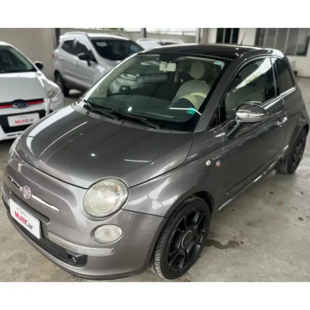Carro Fiat 500 2010 Lounge 1.4 16V