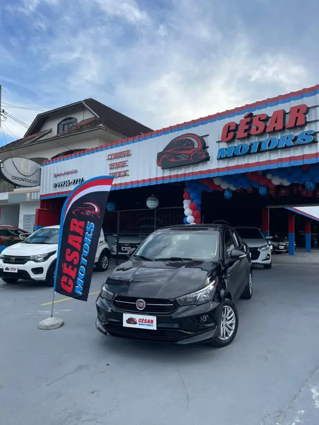 Carro Fiat Cronos 2019 1.3 Drive Firefly (Flex)