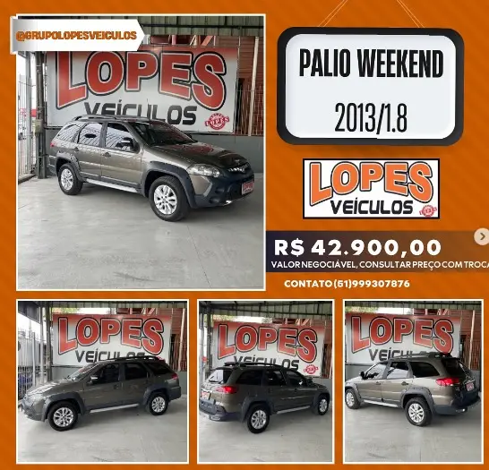Fiat Palio Weekend Adventure 1.8 16V Dualogic (Flex)