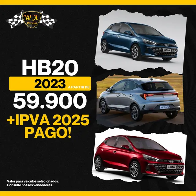 Carro Hyundai HB20 2023 Sense 1.0 (Flex)