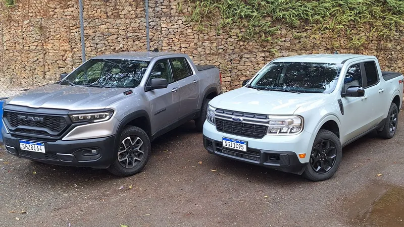 Ram Rampage Rebel x Ford Maverick FX4: qual melhor picape intermediária?