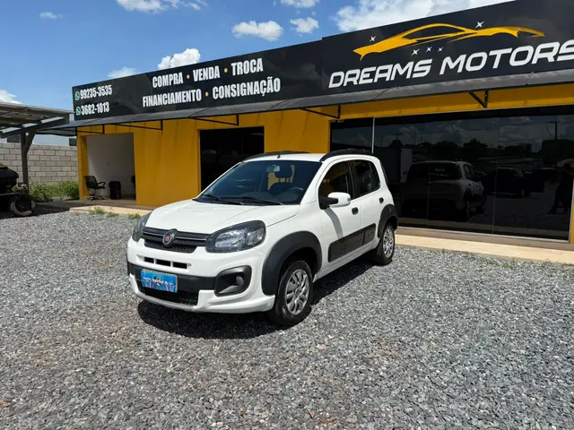 Carro Fiat Uno 2017 Way 1.3 Firefly GSR Dualogic (Flex)