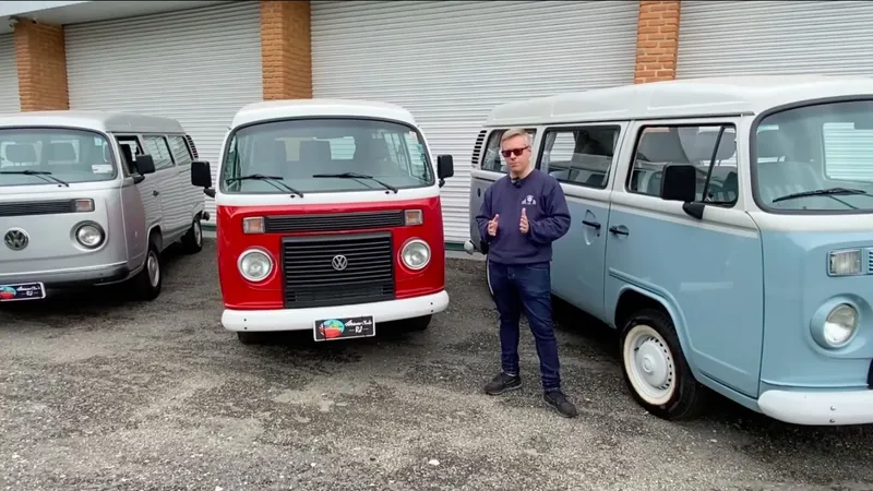 VW Kombi: a queridinha do Brasil em três séries colecionáveis