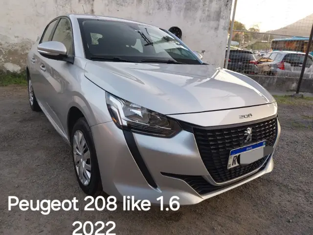 Carro Peugeot 208 2022 Like 1.6 (Flex)