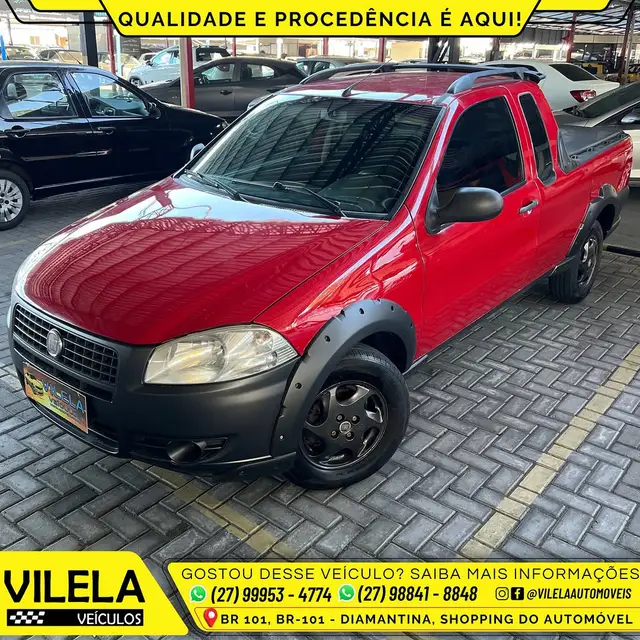 Carro Fiat Strada 2013 Working 1.4 (Flex) (Cabine Estendida)