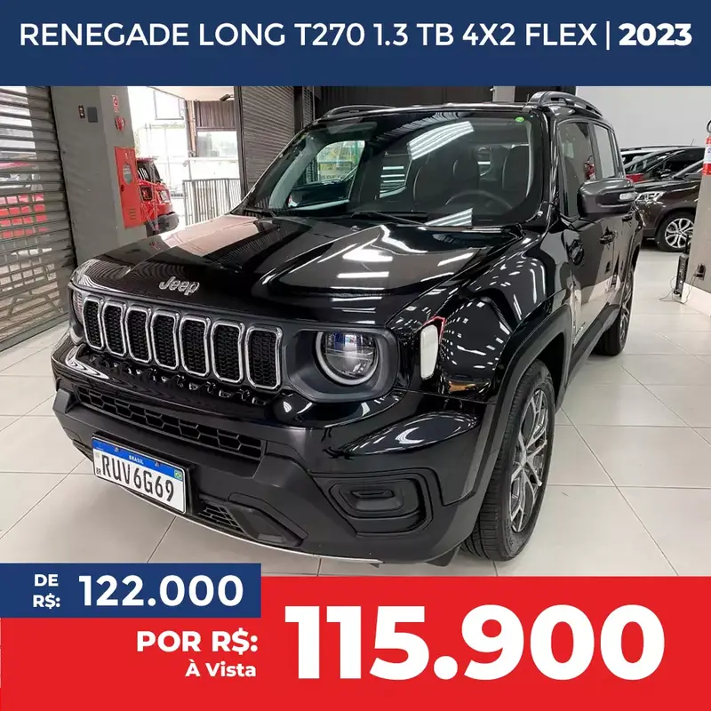 Jeep Renegade Longitude T270 1.3 Turbo 4x2
