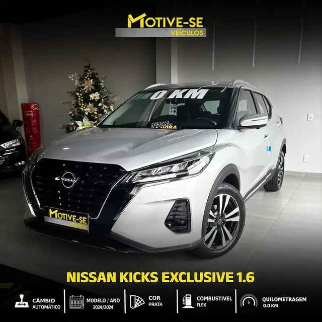 Carro Nissan Kicks 2024 Exclusive CVT 1.6 (Flex)