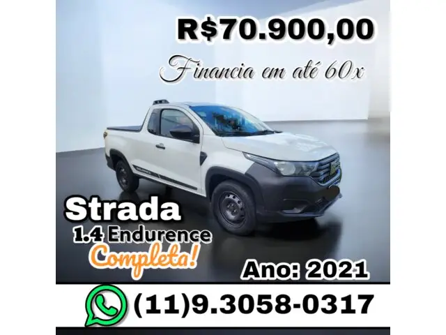 Carro Fiat Strada 2021 Endurance 1.4 CS (Flex)