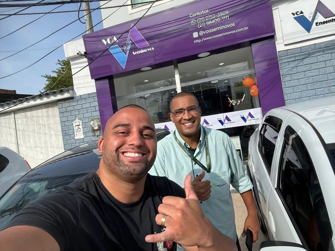Fachada da loja Veículos à venda em VOASEMINOVOS  - São João de Meriti - RJ | Mobiauto