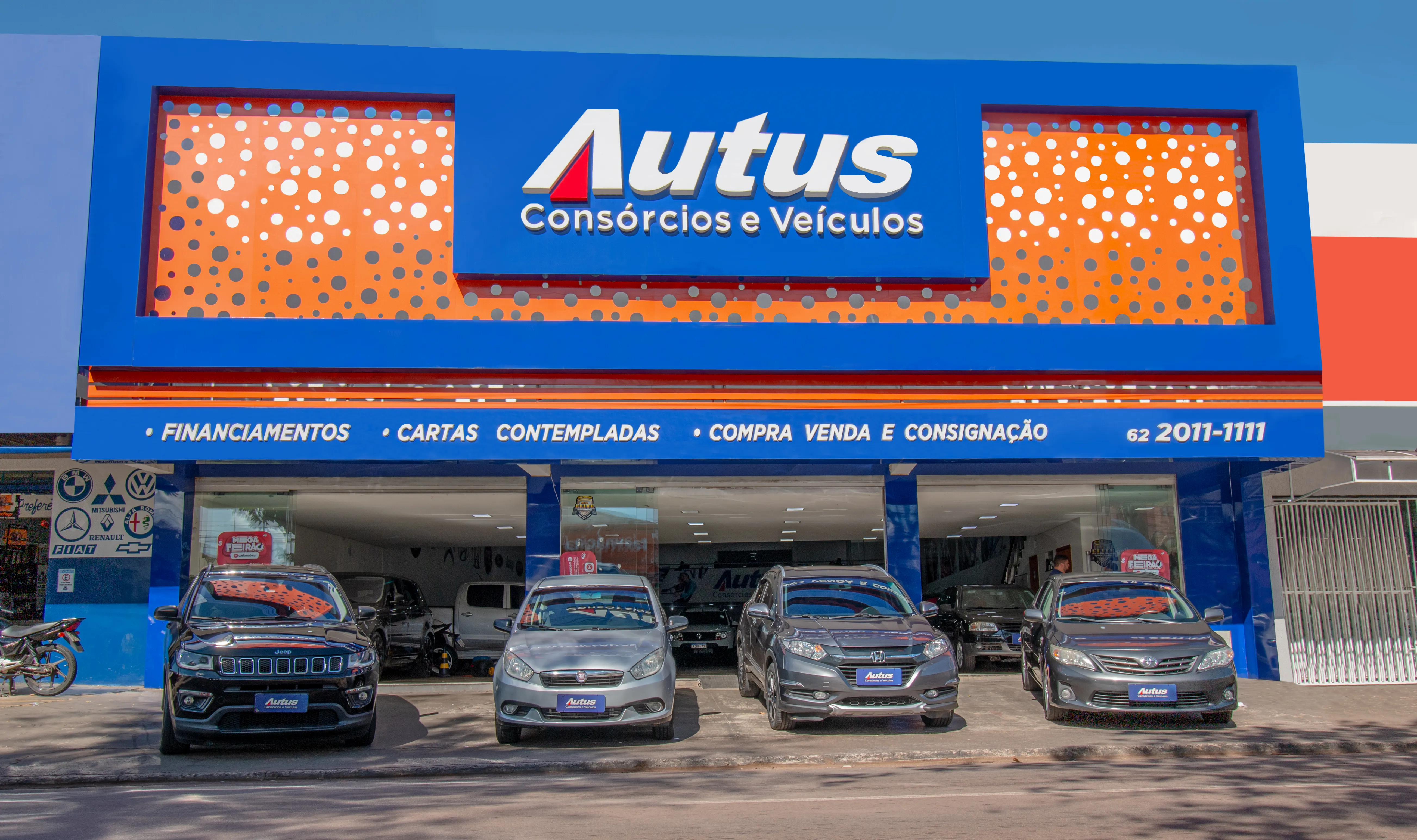 Fachada da loja Autus - Anápolis - GO