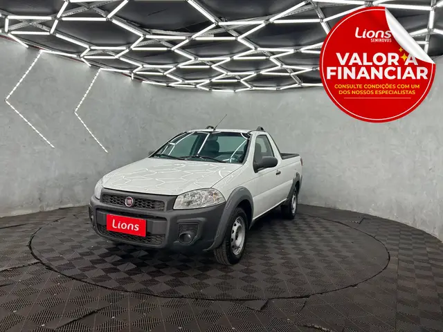 Carro Fiat Strada 2020 Hard Working 1.4 (Flex) (Cabine Dupla)
