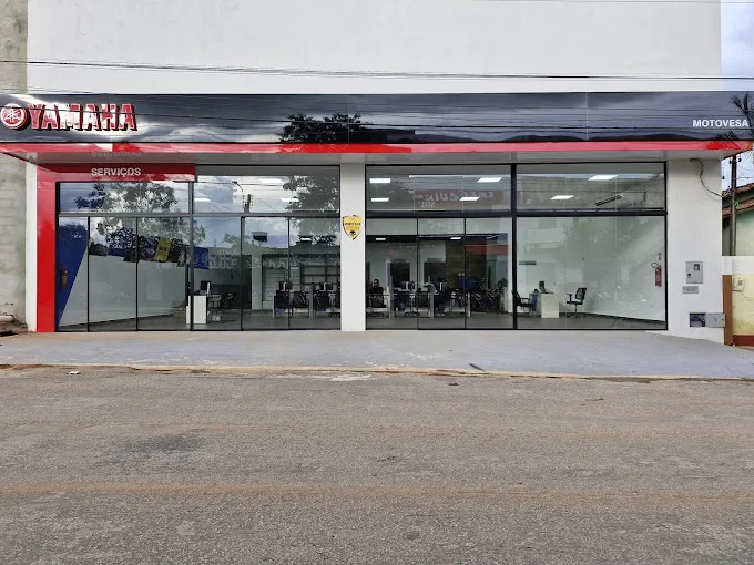 Fachada da loja Motovesa Yamaha Goianesia GO - Goianésia - GO