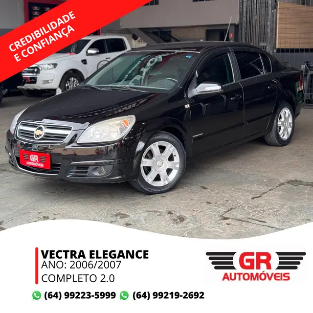 Carro Chevrolet Vectra 2007 Elegance 2.0 (Flex) (Aut)