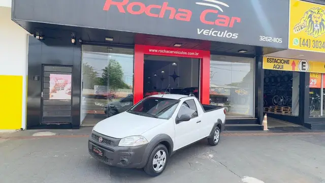 Carro Fiat Strada 2019 Hard Working 1.4 (Flex) (Cabine Simples)