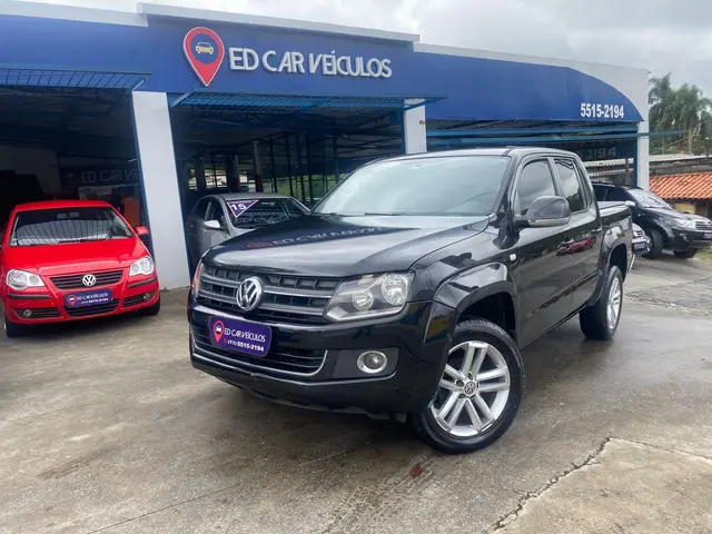 Carro Volkswagen Amarok 2012 2.0 CD 4x4 TDi Highline (Aut)