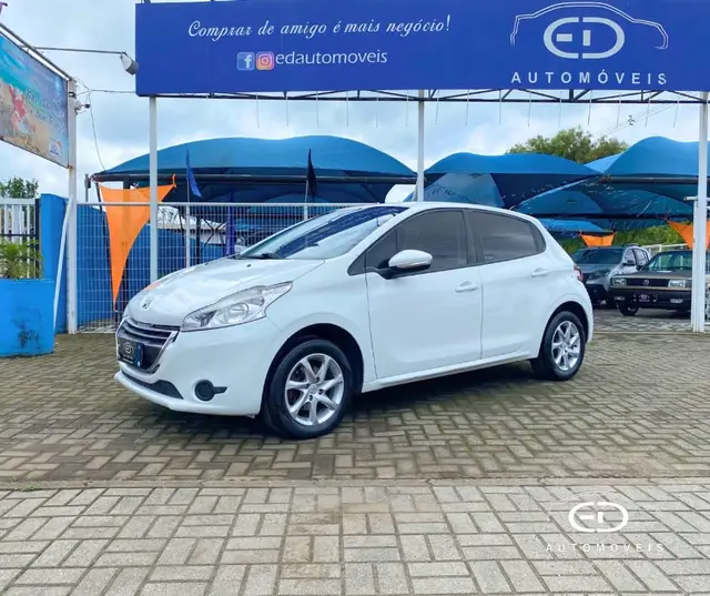 Carro Peugeot 208 2015 Active 1.5 8V (Flex)