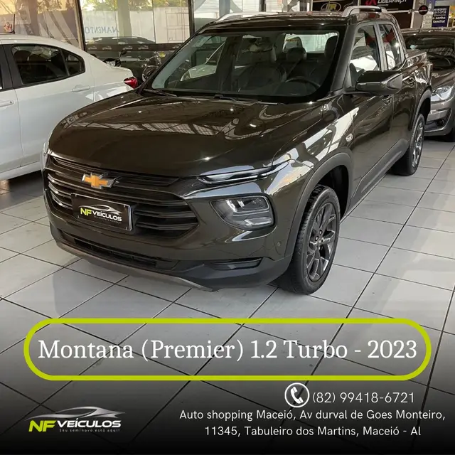 Carro Chevrolet Montana 2023 Premier 1.2 Turbo (Aut.)
