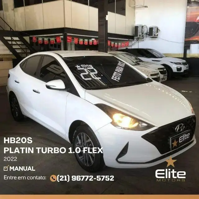Hyundai HB20S Platinum Bluelink 1.0 Turbo (Flex)