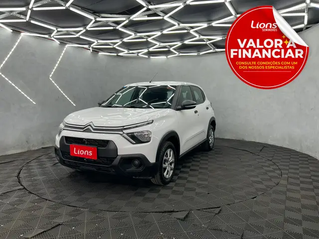 Carro Citroën C3 2023 Live Pack 1.0 (Flex)