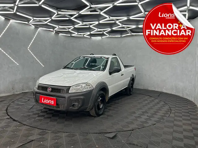 Carro Fiat Strada 2019 Hard Working 1.4 (Flex) (Cabine Simples)