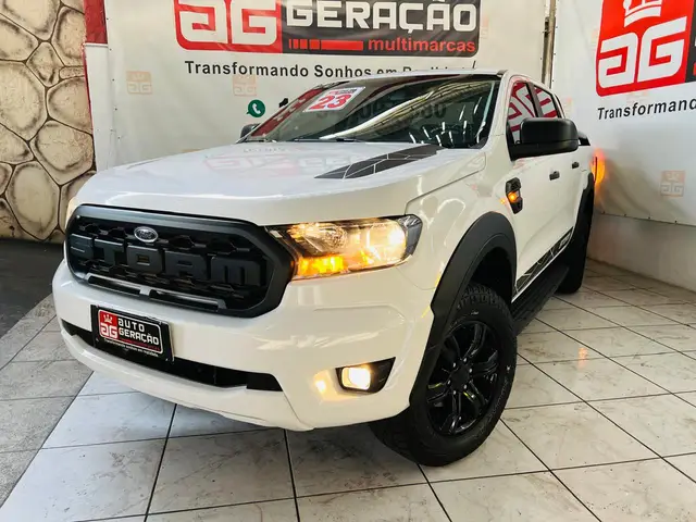 Carro Ford Ranger Cabine Dupla 2023 Storm 3.2 Turbodiesel 20V 4x4 (Aut)