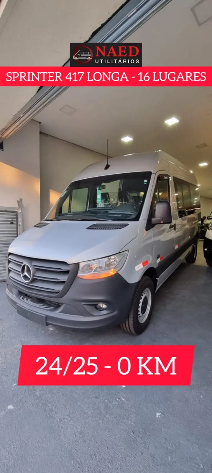 Mercedes-Benz Sprinter 417 VAN L.T.B 16L Diesel( E6)