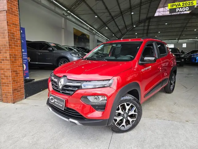 Carro Renault Kwid 2024 Outsider 1.0 12v SCe (Flex)