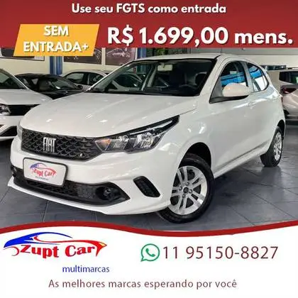 Carro Fiat Argo 2022 1.0