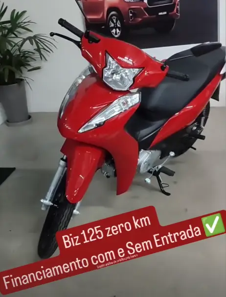 Moto Honda Biz 125 2024 ES