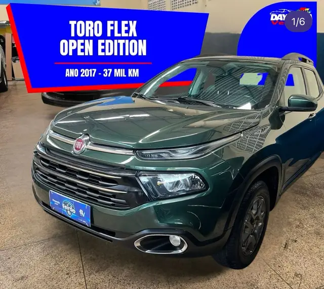 Carro Fiat Toro 2017 Freedom Open Edition Plus 1.8 AT6 4x2 (Flex)