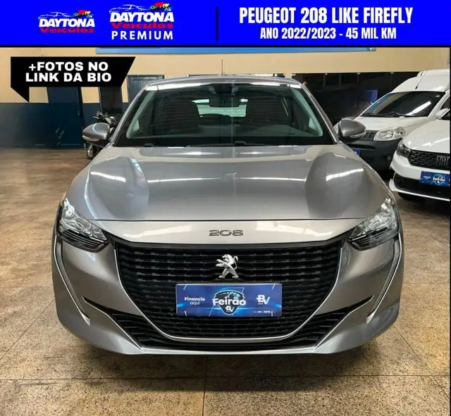Carro Peugeot 208 2023 Like 1.0 (Flex)