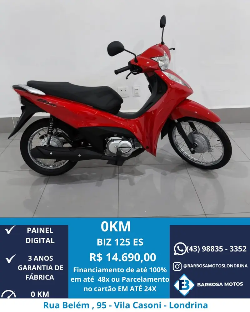 Honda Biz 125 ES