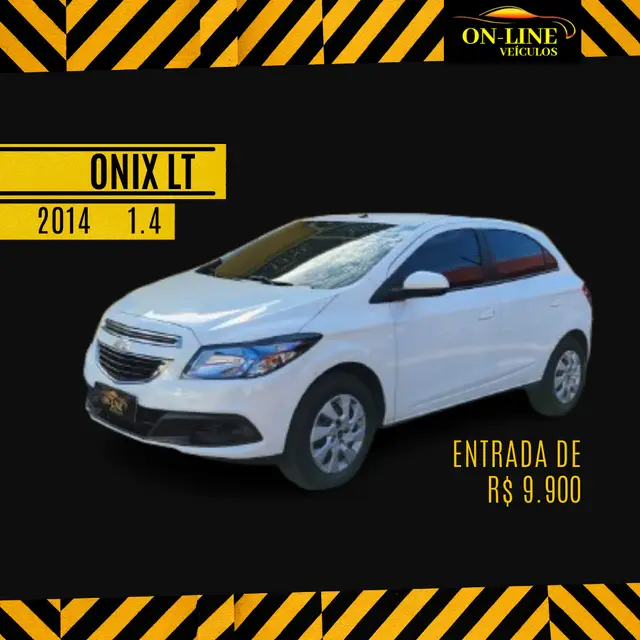 Carro Chevrolet Onix 2014 1.4 LT SPE/4