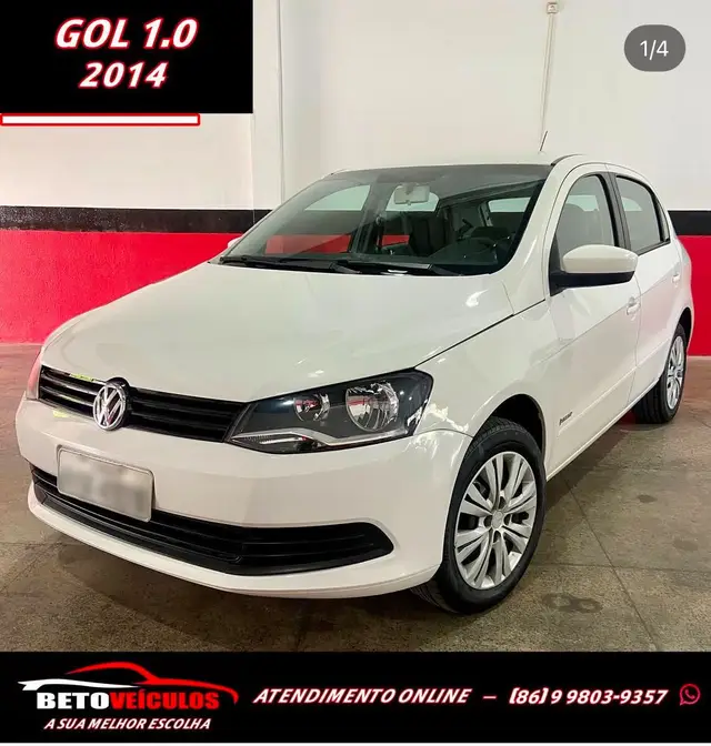 Carro Volkswagen Gol 2014 1.0 Mi Total Flex 8V 4p