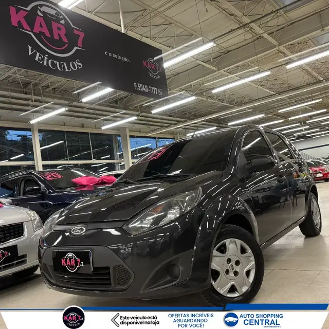 Carro Ford Fiesta Hatch 2013 Rocam 1.0 (Flex)