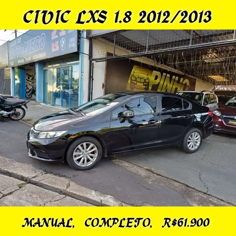 Honda Civic New  LXS 1.8 16V i-VTEC (Flex)