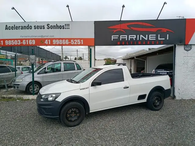 Carro Volkswagen Saveiro 2018 Robust 1.6 MSI CD (Flex)