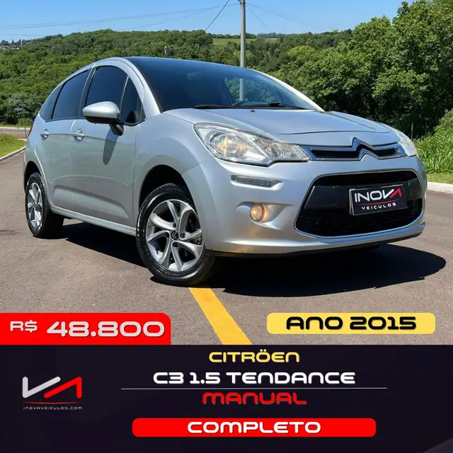 Carro Citroën C3 Picasso 2015 Tendance 1.5 8V (Flex)