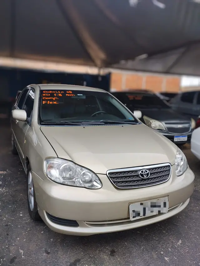 Carro Toyota Corolla 2008 Sedan XLi 1.8 16V (flex)