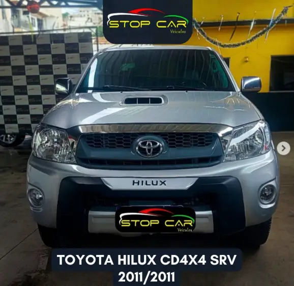 Carro Toyota Hilux Cabine Dupla 2011 Hilux SRV 4x4 3.0 (cab. dupla)