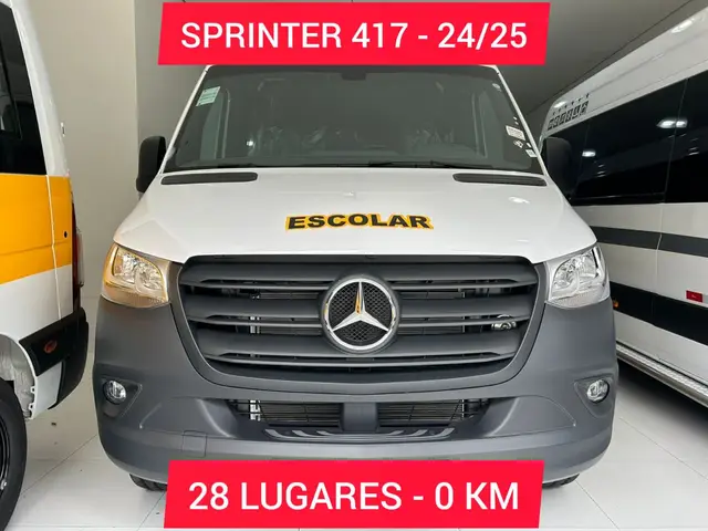 Carro Mercedes-Benz Sprinter 2025 Spri. 417 F Vidr. Extra L.T.A. Die. (E6)