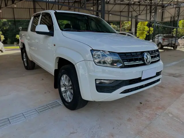 Carro Volkswagen Amarok 2017 2.0 CD 4x4 TDi Trendline (Aut)