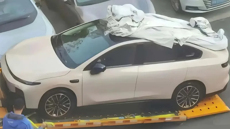 Fastback elétrico chinês é flagrado e pode chegar ao Brasil pela Stellantis