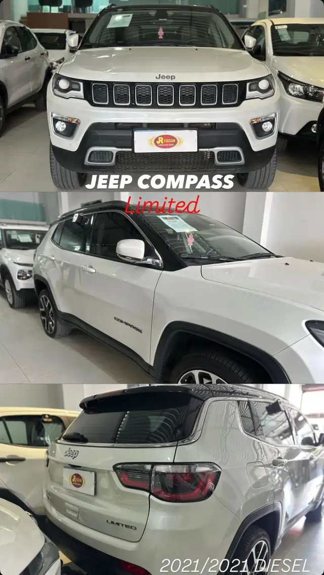Carro Jeep Compass 2021 2.0 TDI Limited 4x4 (Aut)