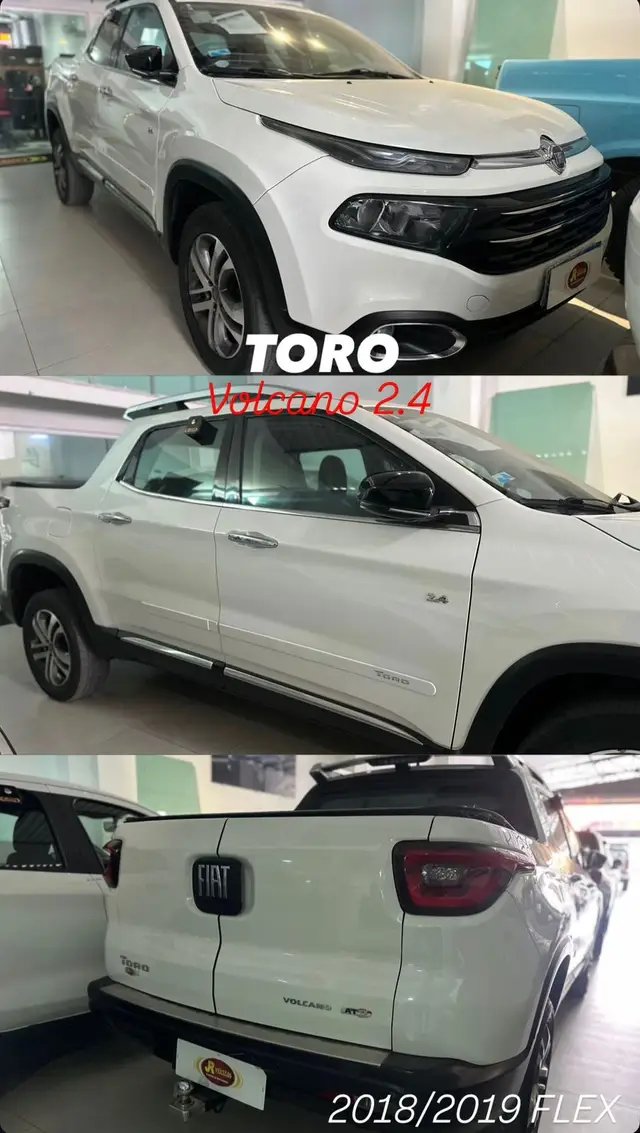 Carro Fiat Toro 2019 Volcano 2.4 AT9 4x2 (Flex)
