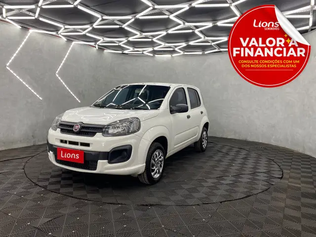 Carro Fiat Uno 2021 Attractive 1.0