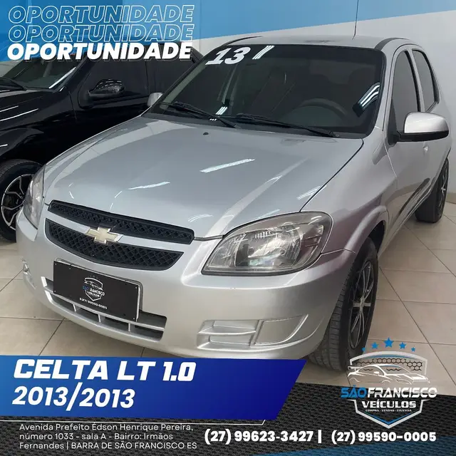 Carro Chevrolet Celta 2013 LT 1.0 (Flex)