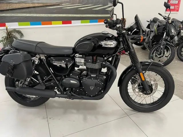 Carro Triumph Bonneville T100 2019 T 100 Black