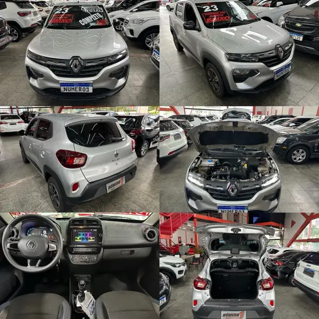 Carro Renault Kwid 2023 Intense 1.0 12v SCe (Flex)