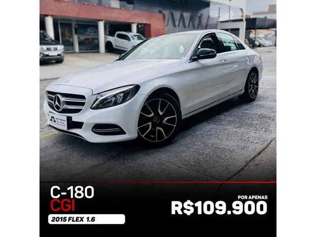 Carro Mercedes-Benz Classe C 2015 C 180 1.6 CGI